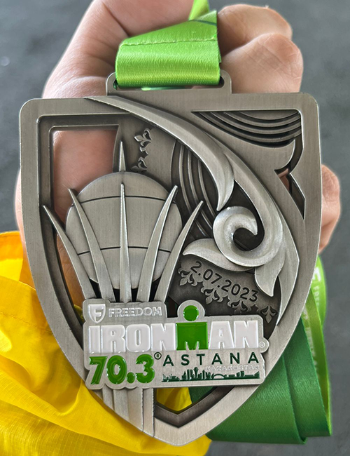 Участие в «Freedom Ironman 70.3 Astana» 
